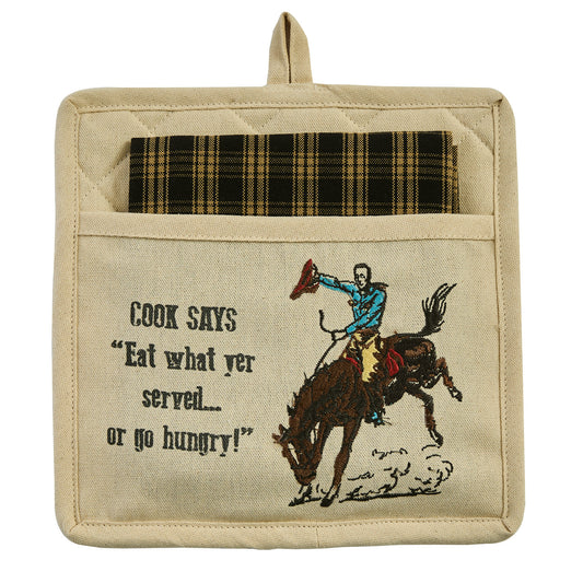 Triple R Pocket Potholder Set