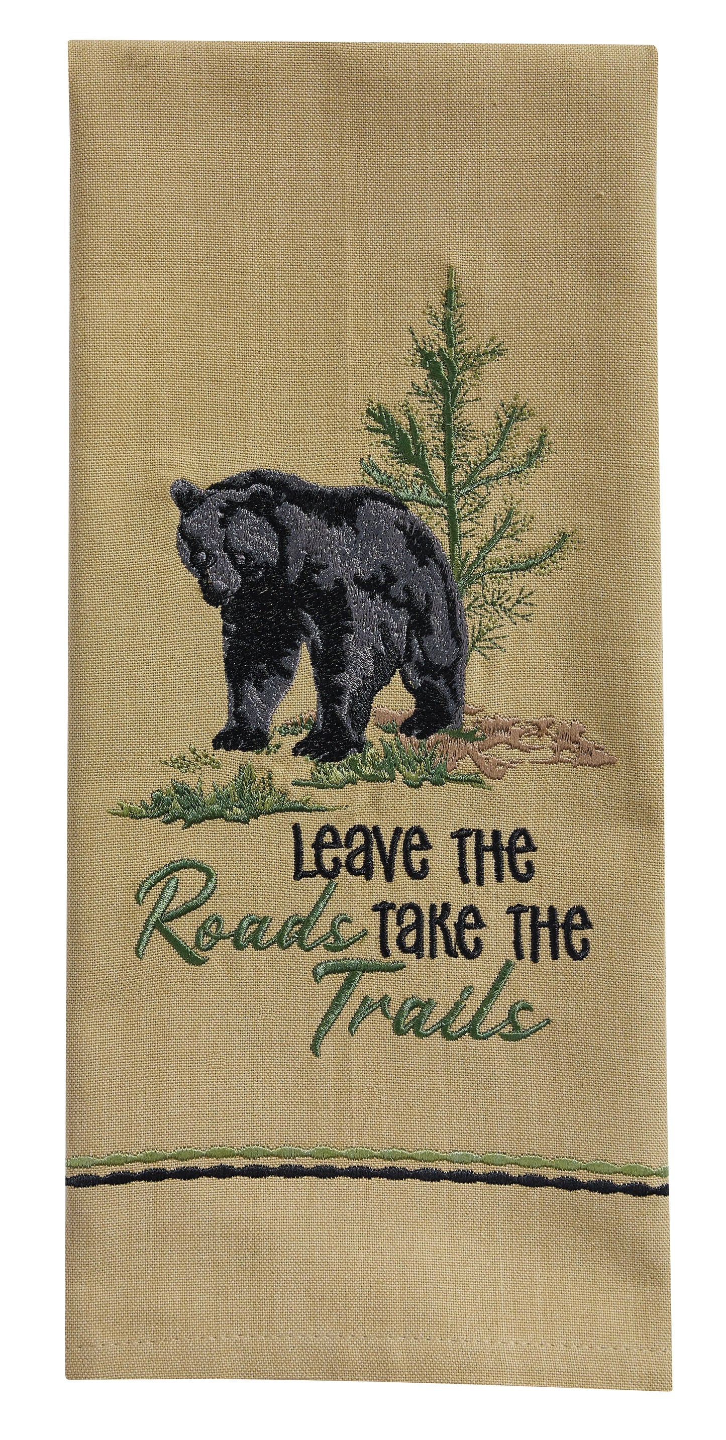 Leave The Roads Tea Towel