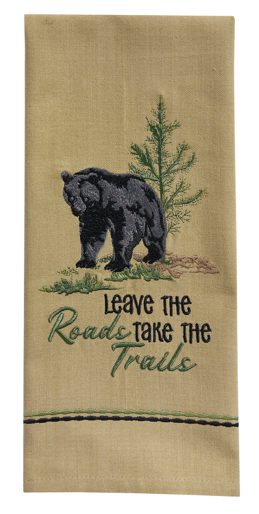 Leave The Roads Tea Towel