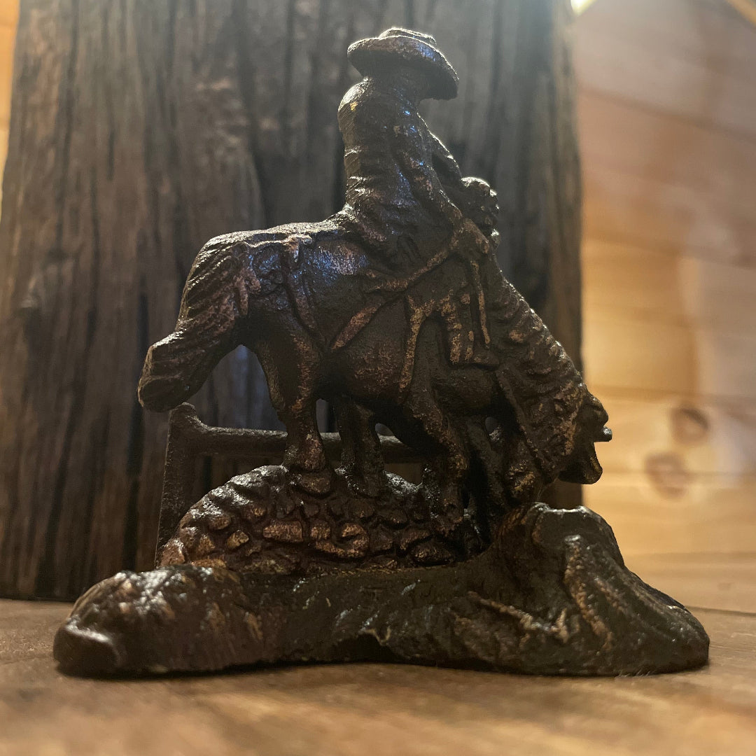 Brass Cowboy Incense Burner
