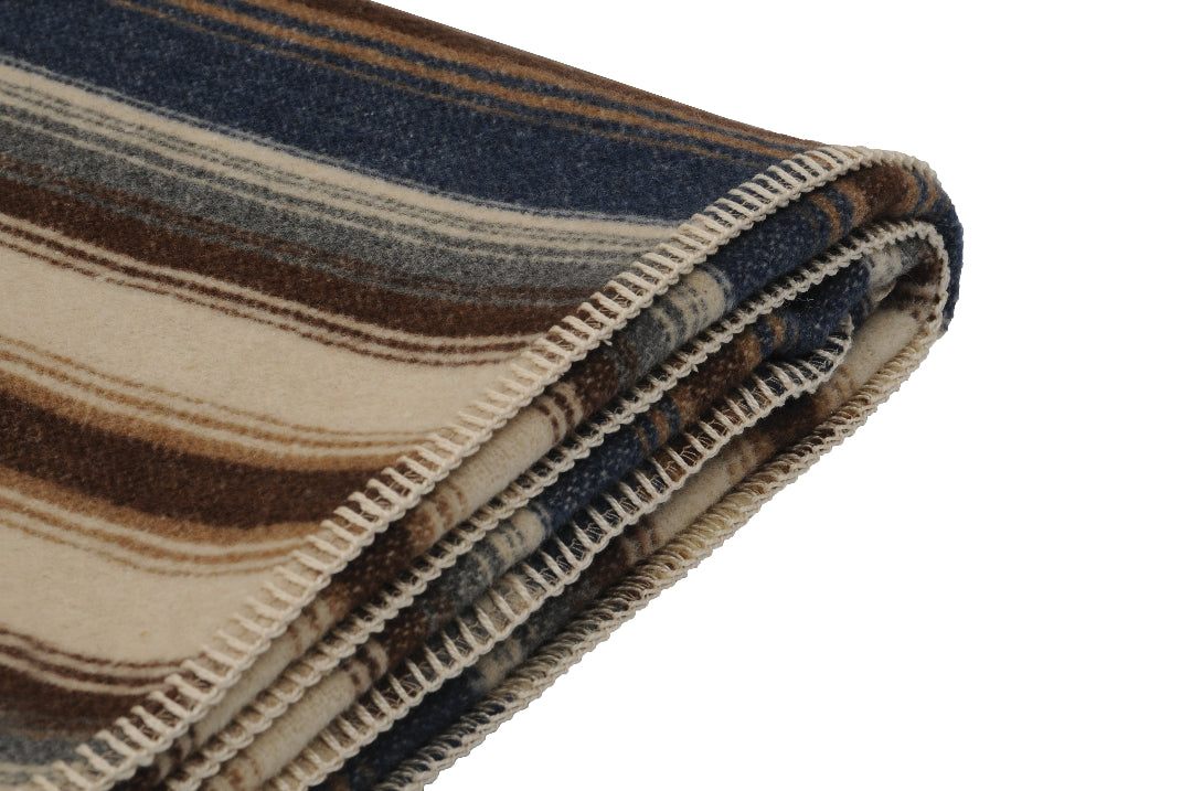 Cozy, eco-friendly, American-made throw. Soft, durable, and perfect for rustic ranch-style homes.