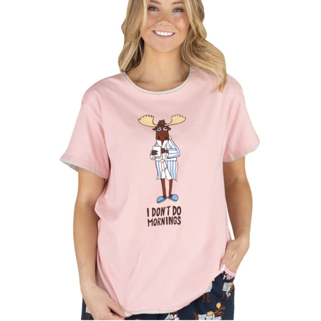 Don't Do Moose Mornings PJ's