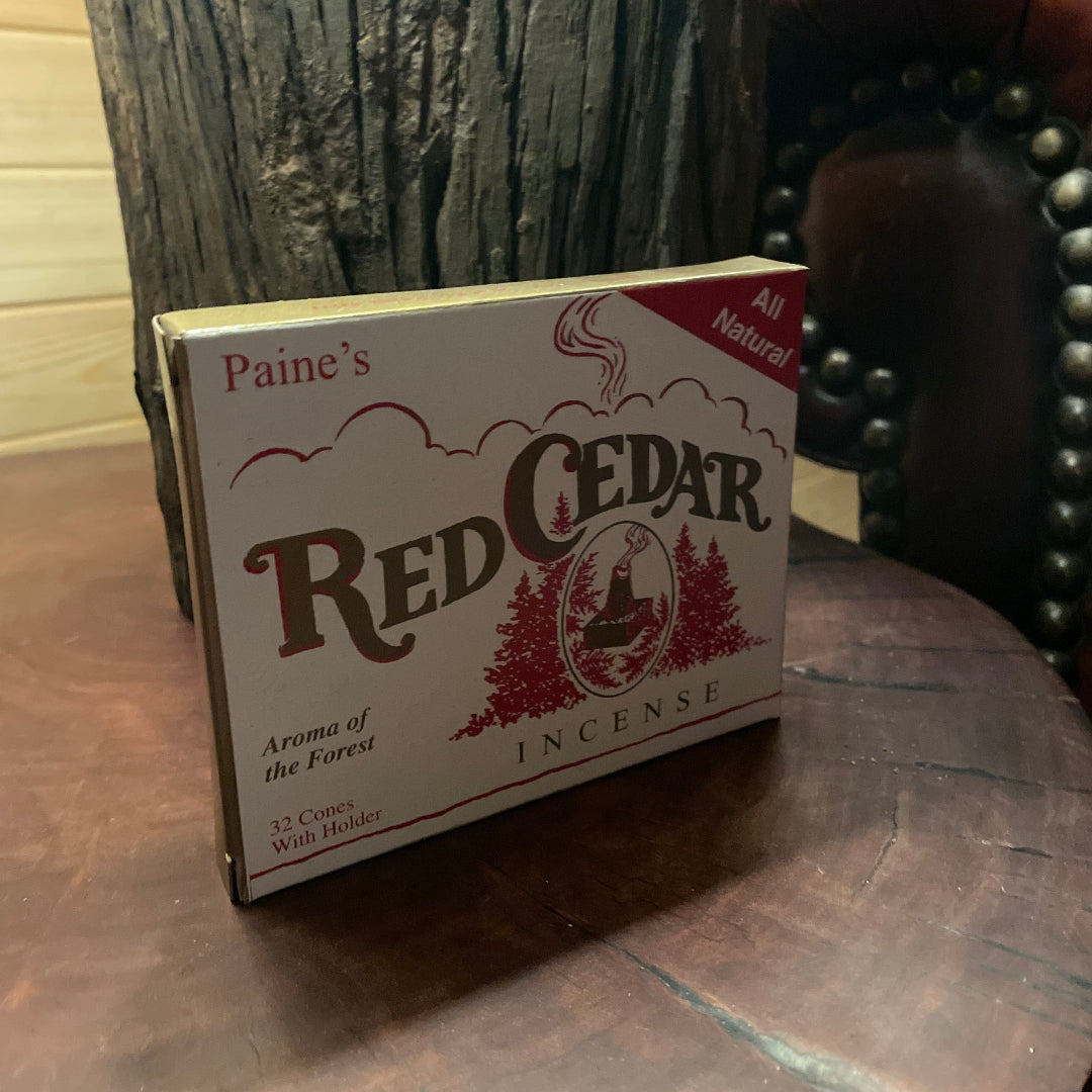 Box of Red Cedar Incense Pack Lifestyle Image
