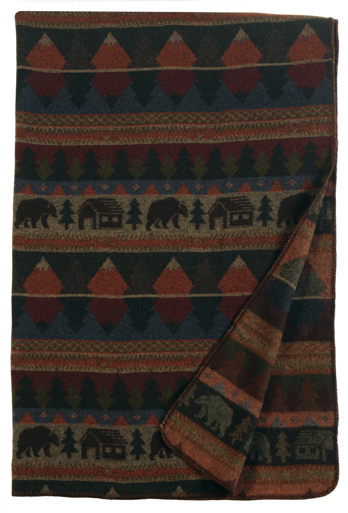 Cabin Bear Throw