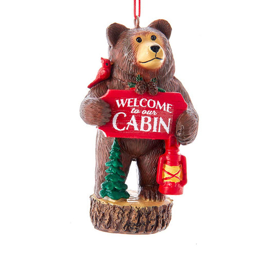 Welcome To The Cabin Bear