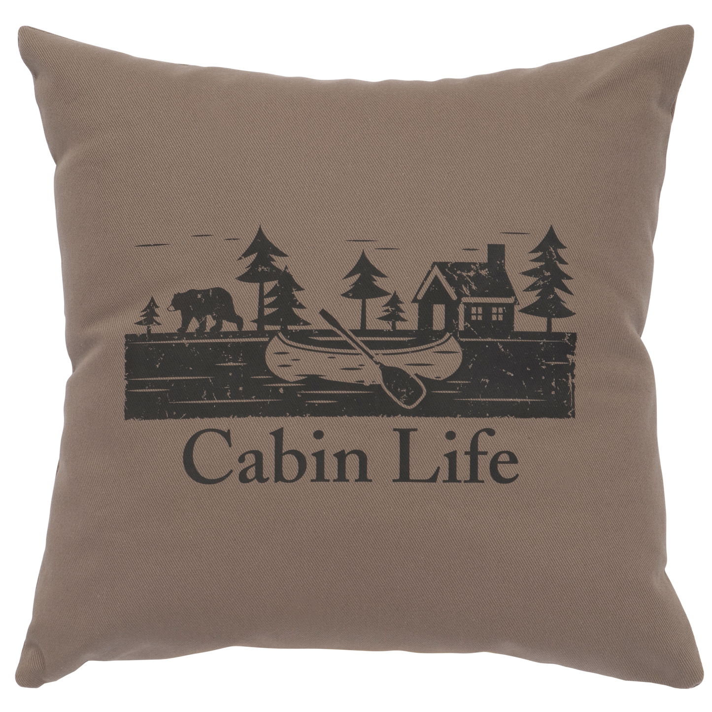 Cabin Life Pillow