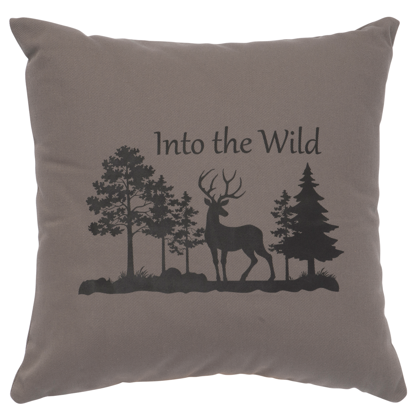 Into The Wild Elk Scene Pillow