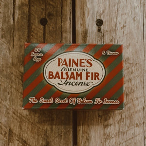 Paines Balsam Fir Log Cabin Logs Incense