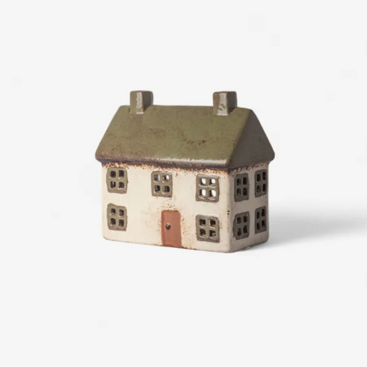 Alsace Cottage Tea Light Olive Green