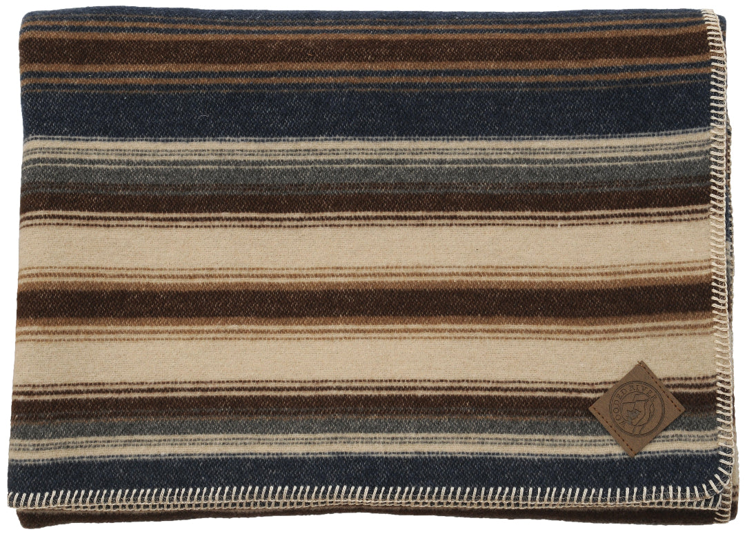 Cozy, eco-friendly, American-made throw. Soft, durable, and perfect for rustic ranch-style homes.