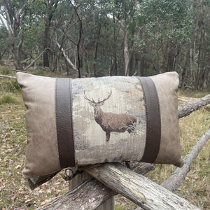 Deer Cabin Pillow