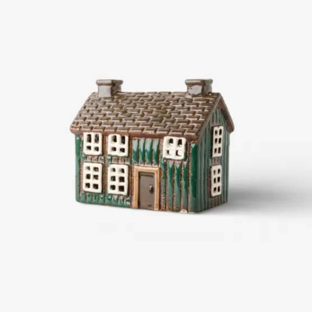 Nordgard Torp Green Cottage Tealight House