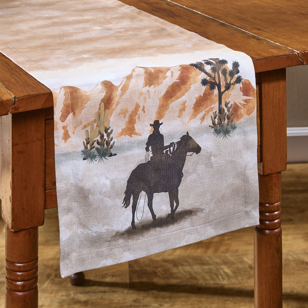Western Rustic Table Runner Rustic Trails Table Runner – The Cabin & Ranch Store