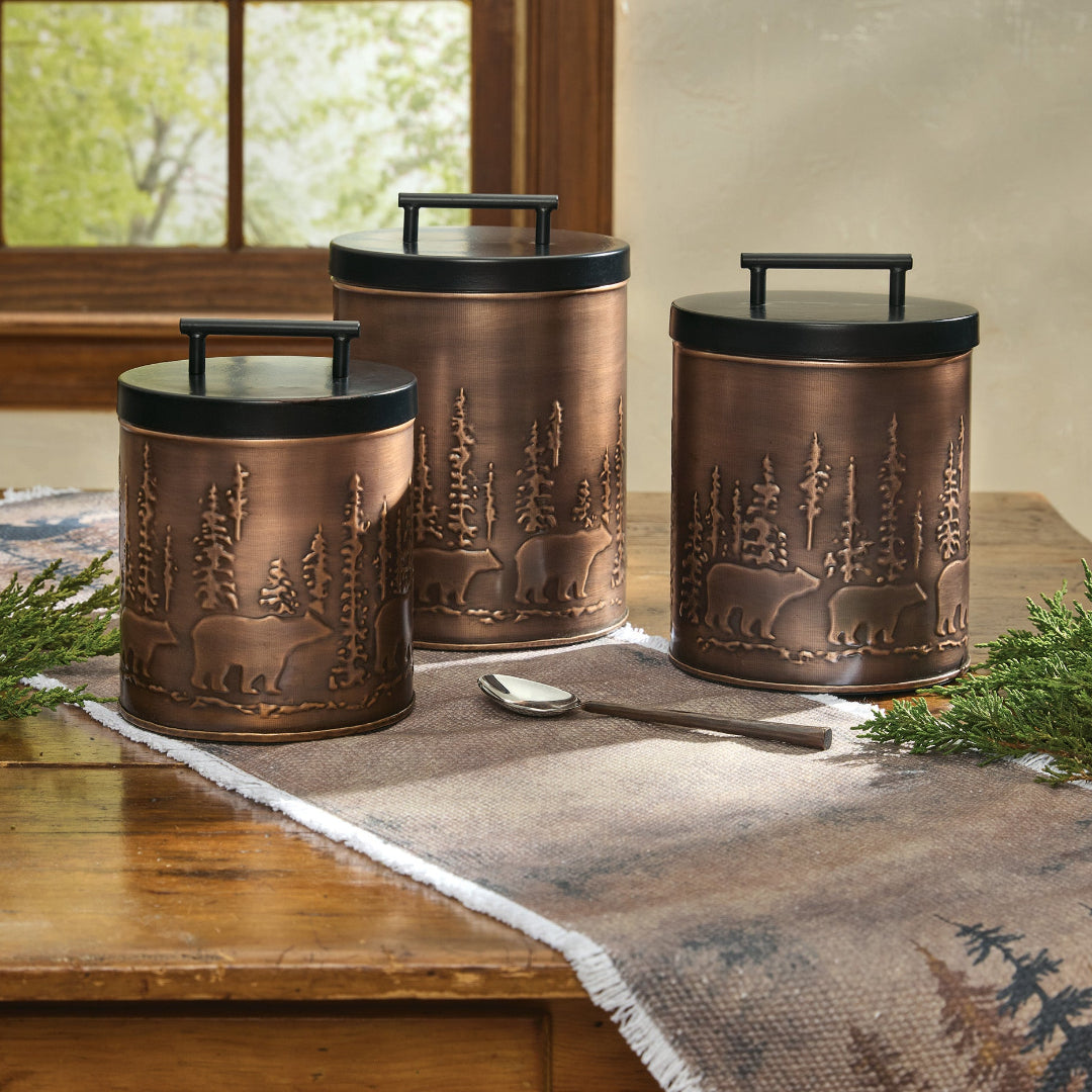The Bear Walk Canister Set