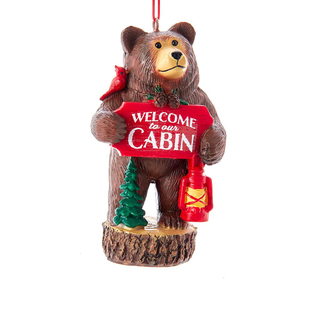 Welcome To The Cabin Bear