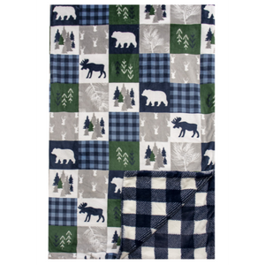 The Cabin Quilt Throw