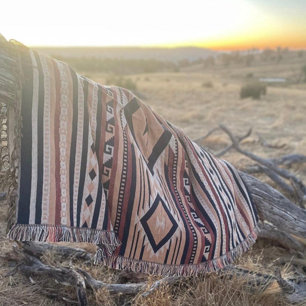 Western Throw Blanket