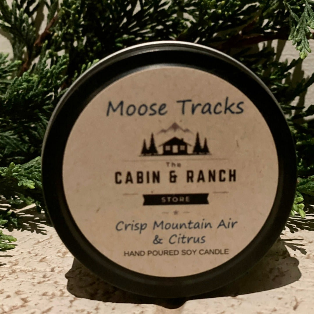 Moose Tracks Candle