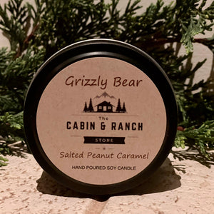 Grizzly Bear Candle