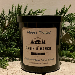 Moose Tracks Candle