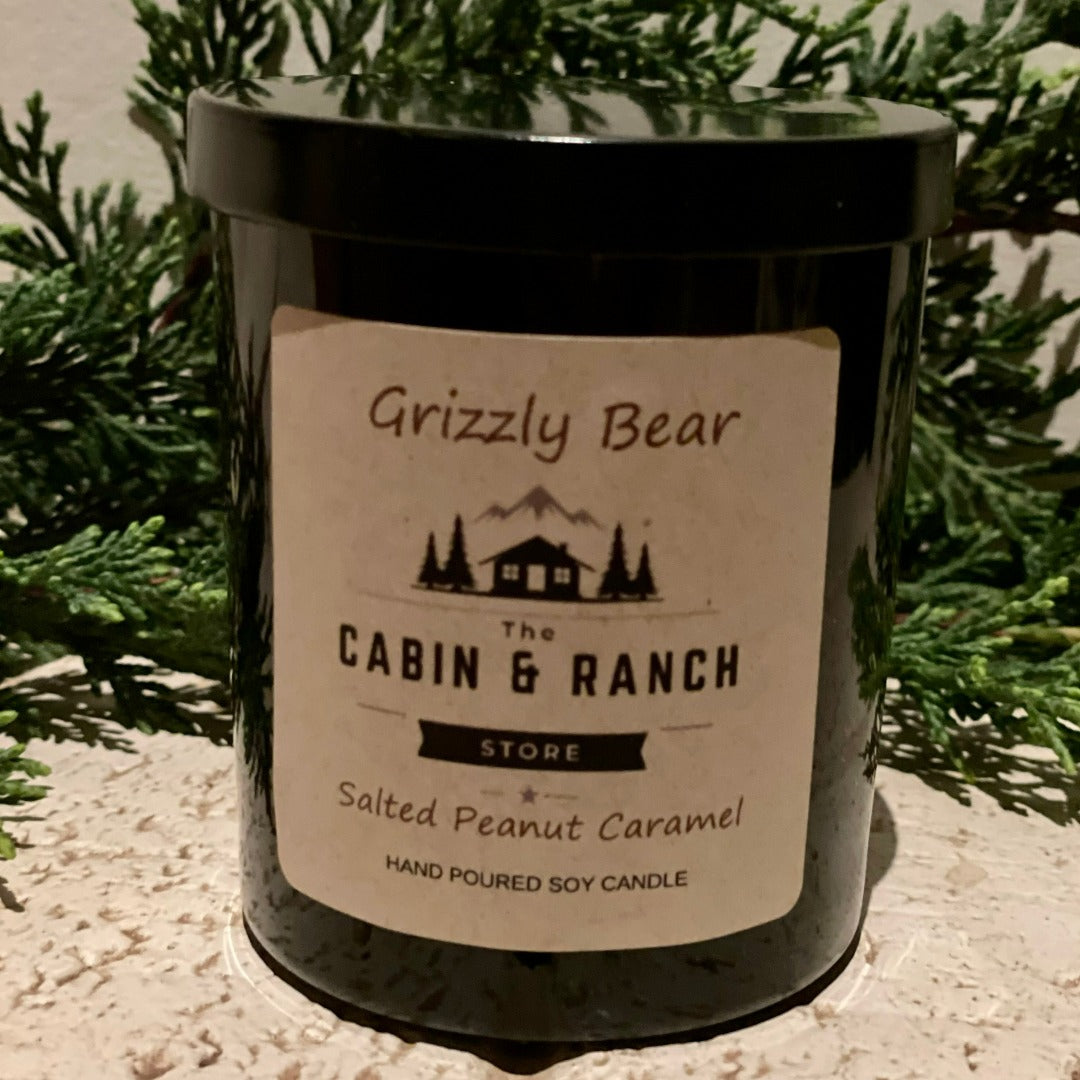 Grizzly Bear Candle