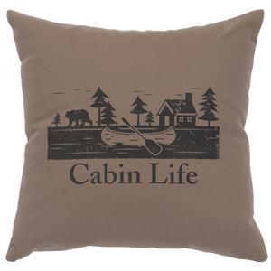 Cabin Life Pillow