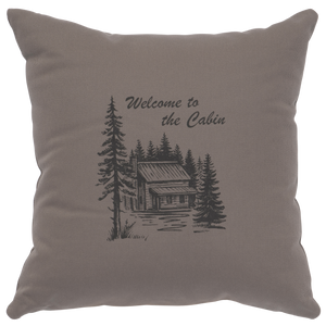 Welcome To the Cabin Pillow