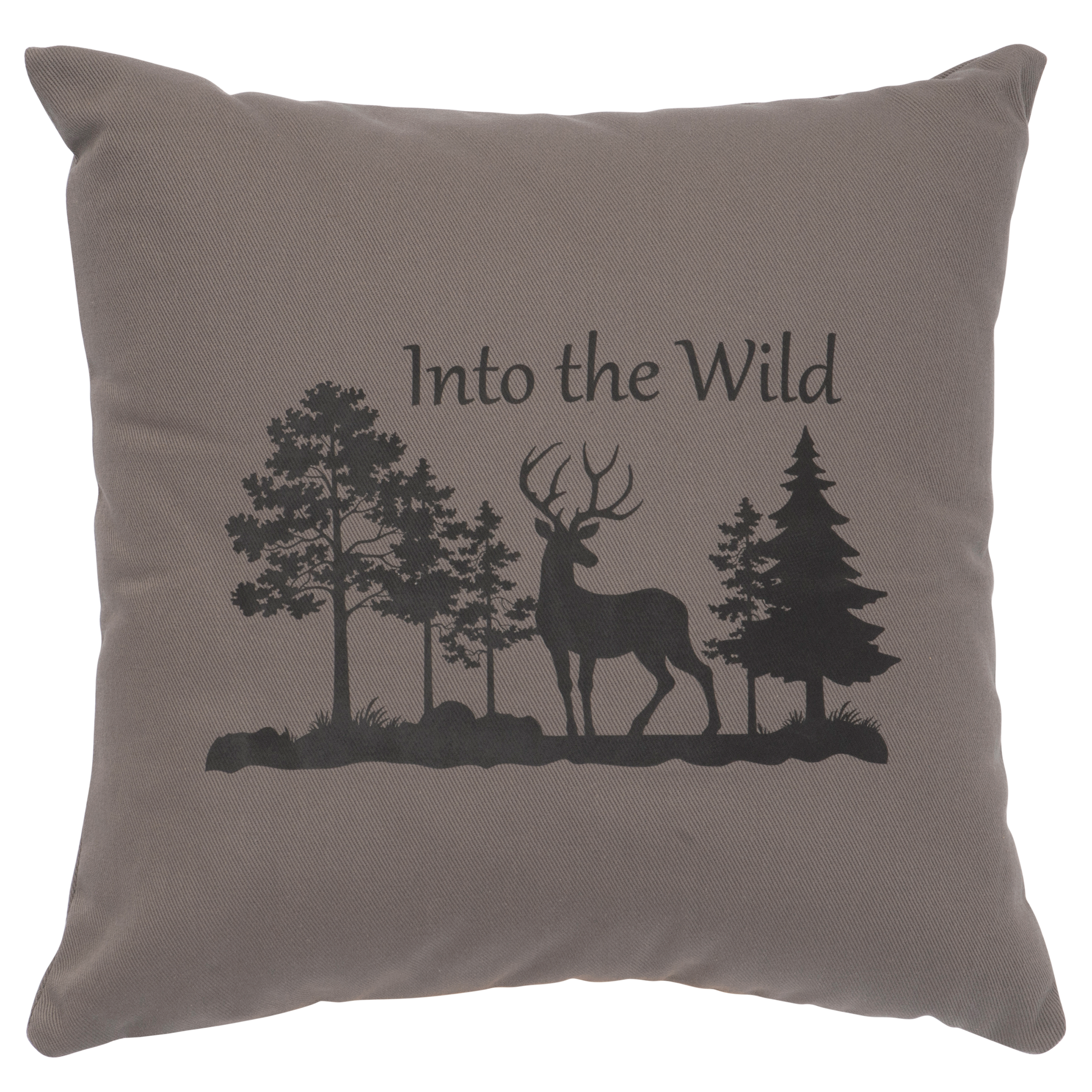 Into The Wild Elk Scene Pillow