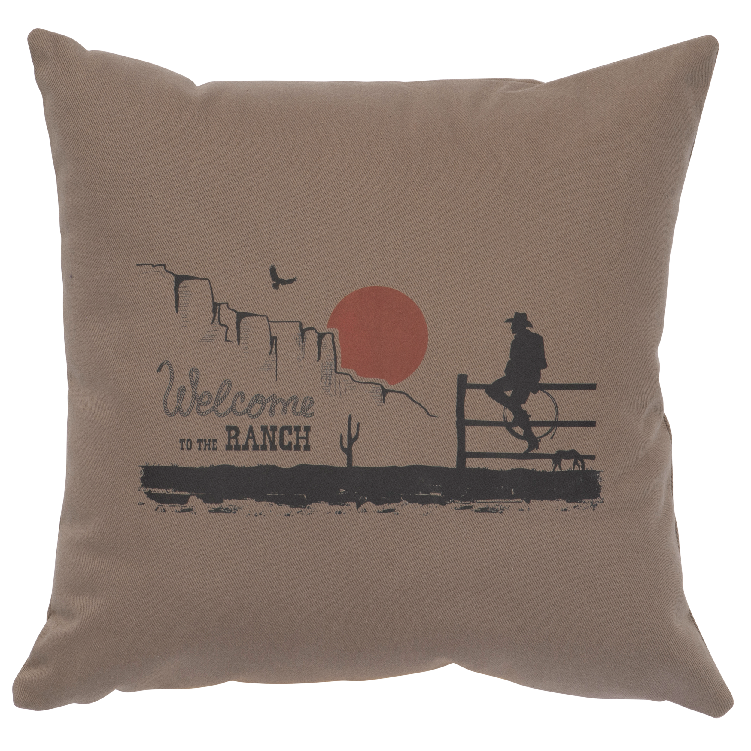 Welcome To the Ranch Pillow