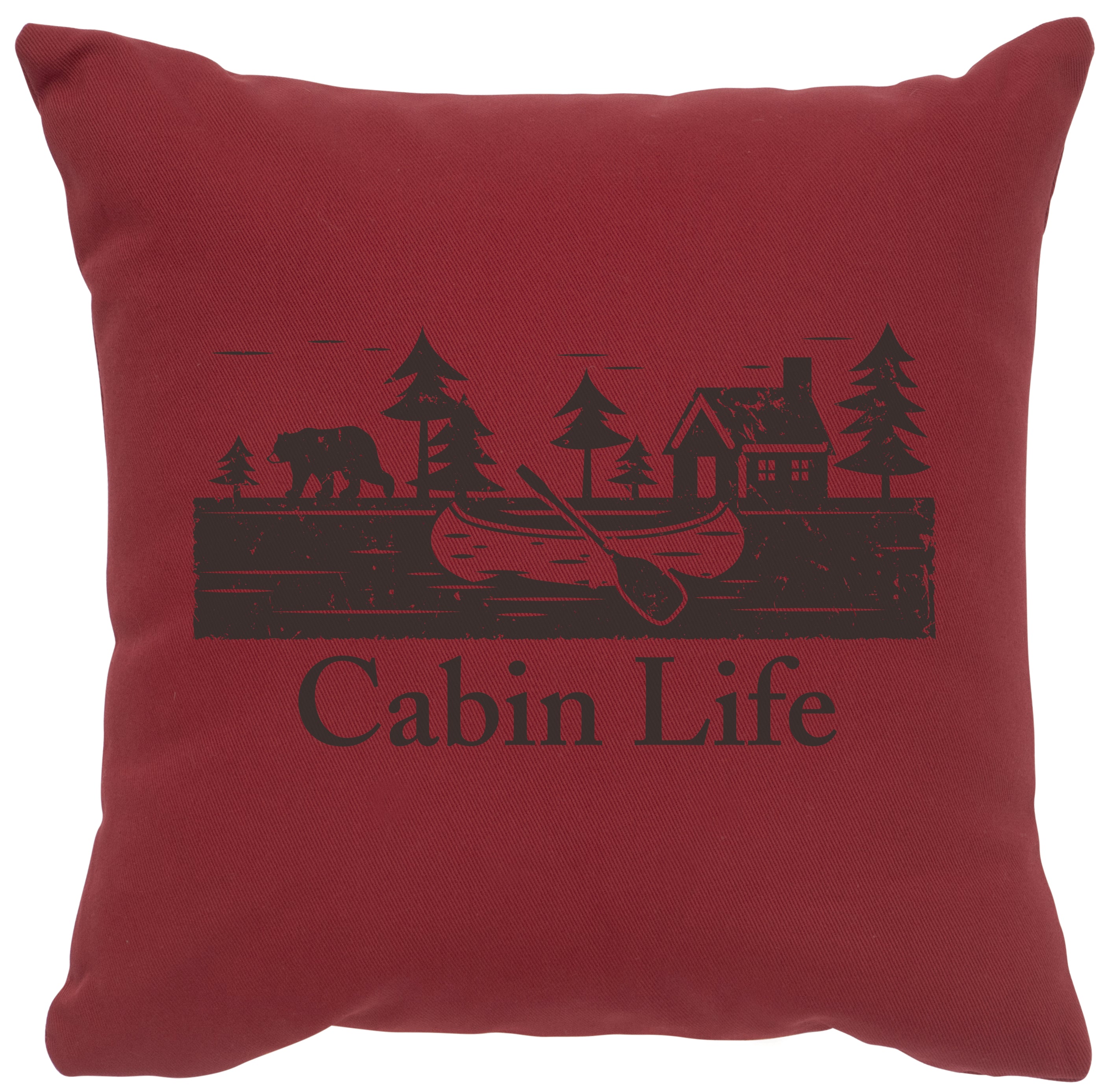 Cabin Life Pillow